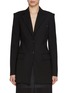 Main View - Click To Enlarge - HELMUT LANG - Notch Lapel Single Breasted Blazer