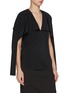 Detail View - Click To Enlarge - HELMUT LANG - Fluid Tie Silk Blouse