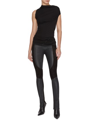 Figure View - Click To Enlarge - HELMUT LANG - Sleeveless Twist Jersey Top