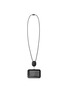 Main View - Click To Enlarge - ORBITKEY - ID Card Holder with Lanyard — Black