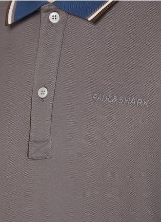  - PAUL & SHARK - Logo Embroidered Polo Shirt