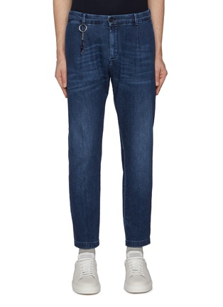 Main View - Click To Enlarge - PAUL & SHARK - Medium Washed Straight Leg Jeans