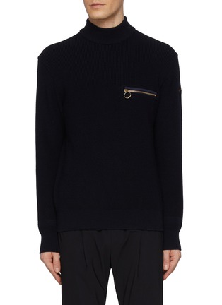 Main View - Click To Enlarge - PAUL & SHARK - Crewneck Knit Sweater