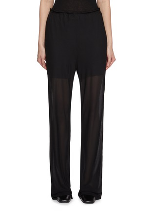 Main View - Click To Enlarge - SETCHU - Double Layer Sheer Pants