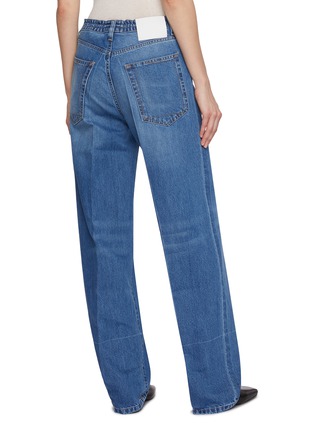 Back View - Click To Enlarge - SETCHU - Elasticated Medium Wash Jeans