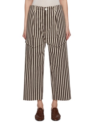 Main View - Click To Enlarge - SETCHU - Striped Seersucker Pants