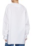 Back View - Click To Enlarge - SETCHU - Floppy Collar Cotton Shirt