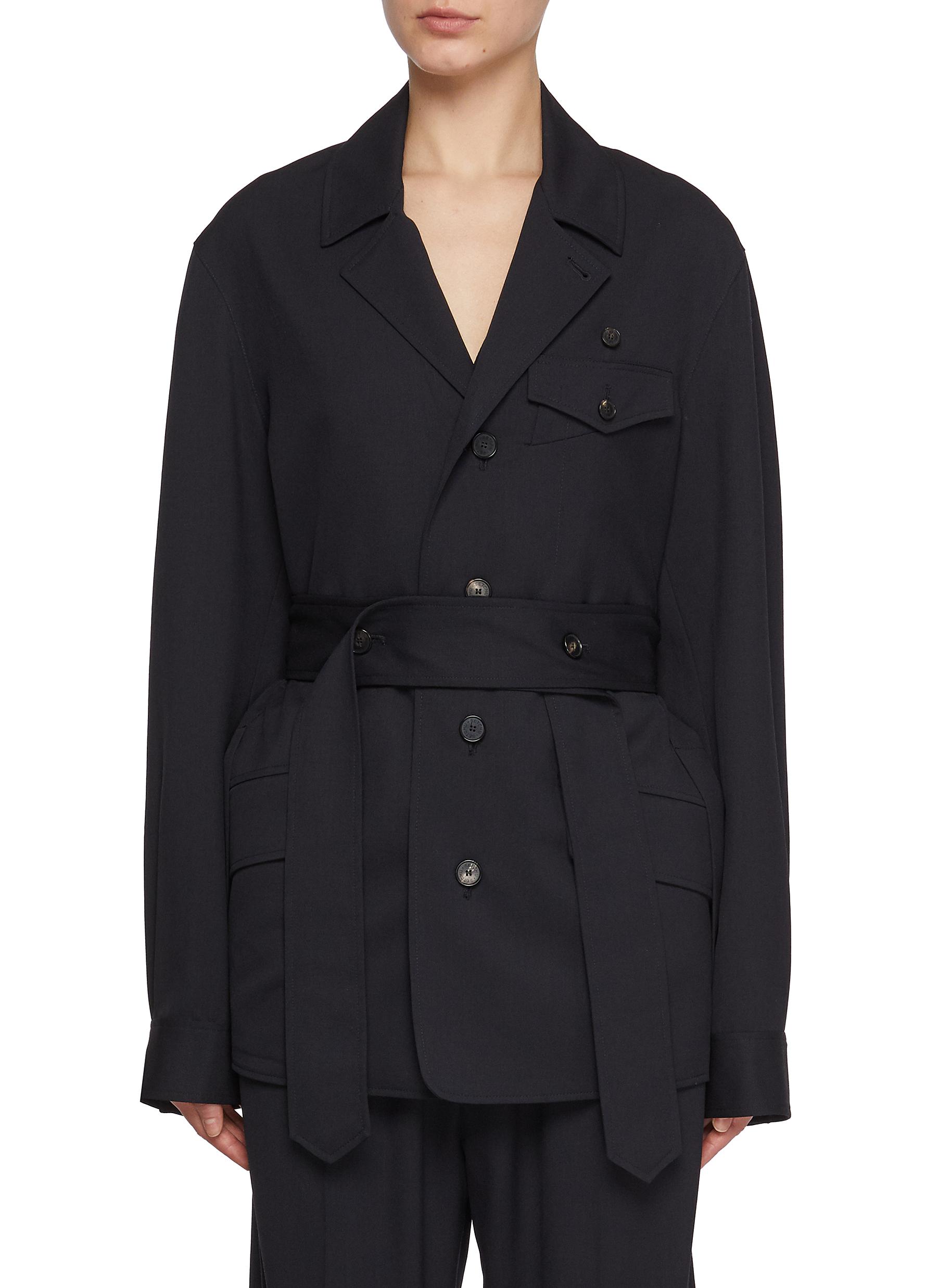 SETCHU | Single Breasted Wool Safari Jacket | Women | Lane SETCHU | Single Breasted Wool Safari Jacket | Women | Lane