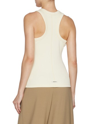 Back View - Click To Enlarge - RECTO - Logo Jacquard Ribbed Tank Top