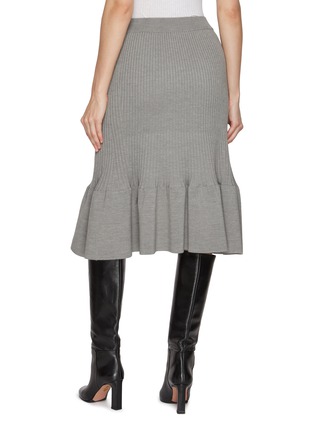 Back View - Click To Enlarge - RECTO - Daria Flared Hem Knit Skirt