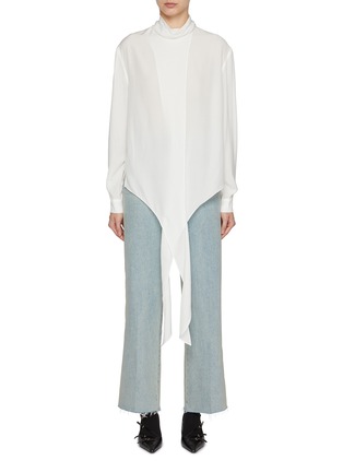 Main View - Click To Enlarge - RECTO - Flowing Wrap Blouse