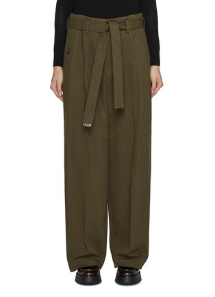 Main View - Click To Enlarge - RECTO - Belted Pants