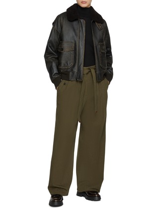 Figure View - Click To Enlarge - RECTO - Belted Pants