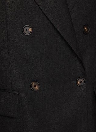  - BRUNELLO CUCINELLI - Sparkling Double Breasted Blazer