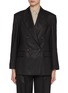 Main View - Click To Enlarge - BRUNELLO CUCINELLI - Sparkling Double Breasted Blazer