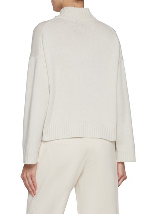 Back View - Click To Enlarge - BRUNELLO CUCINELLI - Monili Collar Cashmere Sweater