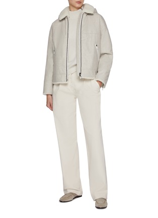 Figure View - Click To Enlarge - BRUNELLO CUCINELLI - Monili Collar Cashmere Sweater