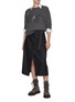 Figure View - Click To Enlarge - BRUNELLO CUCINELLI - Sequin Front Knit Sweater