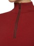  - BRUNELLO CUCINELLI - High Neck Half Zip Wool Top