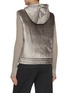 Back View - Click To Enlarge - BRUNELLO CUCINELLI - Velvet Puffer Gilet