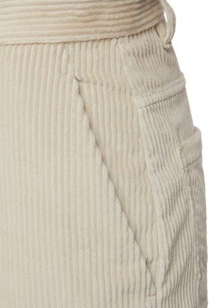  - BRUNELLO CUCINELLI - Pleated Corduroy Pants