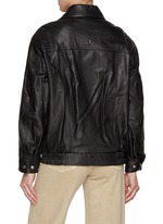 DUNST | Unisex Oversized Leather Blouson Jacket | Women DUNST | Unisex Oversized Leather Blouson Jacket | Women