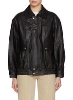 ジャケット・アウター Dunst UNISEX LEATHER HALF JACKET ジャケット・アウター Dunst UNISEX LEATHER HALF JACKET Dunst