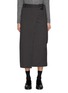 Main View - Click To Enlarge - DUNST - Tie Closure Wrap Skirt