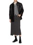 Figure View - Click To Enlarge - DUNST - Tie Closure Wrap Skirt