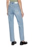 Back View - Click To Enlarge - DUNST - Light Wash Straight Leg Jeans