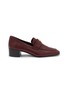 Main View - Click To Enlarge - BOUGEOTTE - Flâneur 35 Leather Loafers