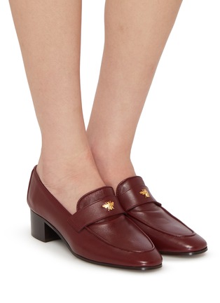 Figure View - Click To Enlarge - BOUGEOTTE - Flâneur 35 Leather Loafers