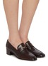 Figure View - Click To Enlarge - BOUGEOTTE - Flâneur 35 Leather Loafers