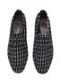 Detail View - Click To Enlarge - BOUGEOTTE - Flâneur 35 Lurex Tweed Loafers