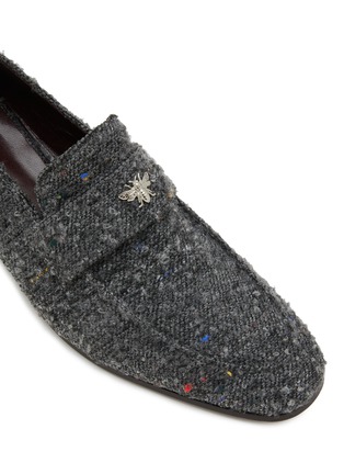 Detail View - Click To Enlarge - BOUGEOTTE - Flâneur 35 Wool Loafers