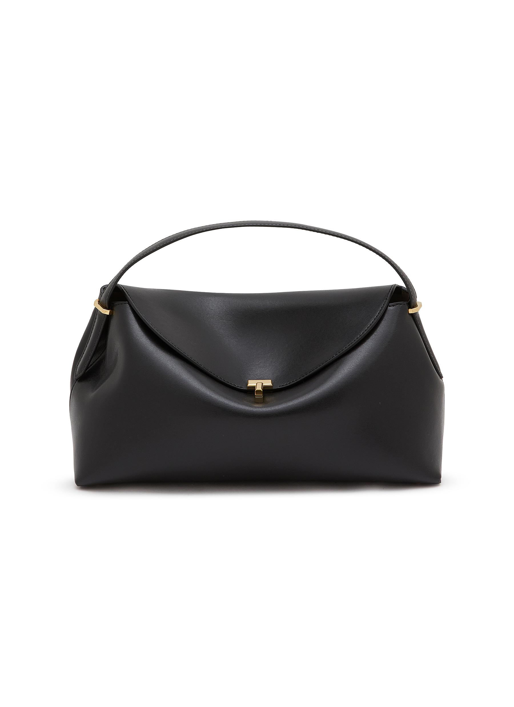 TOTEME | T-lock Leather Clutch Bag | Women | Lane Crawford