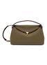 Main View - Click To Enlarge - TOTEME - T-lock Shearling Leather Clutch Bag