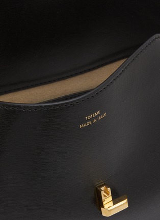 Detail View - Click To Enlarge - TOTEME - T-lock Leather Clutch Bag