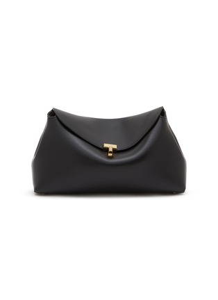 Main View - Click To Enlarge - TOTEME - T-lock Leather Clutch Bag