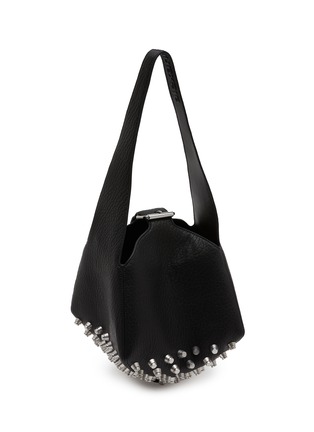 Detail View - Click To Enlarge - ALEXANDERWANG - Medium Rex Studded Leather Hobo Bag