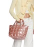 Figure View - Click To Enlarge - VEE COLLECTIVE - Small Porter Quilted Tote Bag