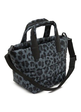 Detail View - Click To Enlarge - VEE COLLECTIVE - Small Porter Leopard Print Quilted Tote Bag