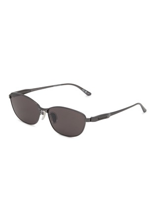 Main View - Click To Enlarge - BALENCIAGA - Metal Rectangular Sunglasses