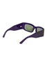 Figure View - Click To Enlarge - BALENCIAGA - Recycled Acetate Rectangular Sunglasses