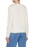 Back View - Click To Enlarge - BLAZÉ MILANO - Button Shoulder Detail Wool Silk Sweater