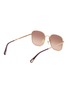 Figure View - Click To Enlarge - CHLOÉ - Metal Square Sunglasses