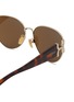 Detail View - Click To Enlarge - CHLOÉ - Marcie Metal Round Sunglasses