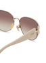 Detail View - Click To Enlarge - CHLOÉ - Marcie Metal Round Sunglasses