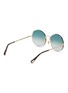 Figure View - Click To Enlarge - CHLOÉ - Metal Round Sunglasses