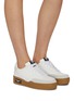 Figure View - Click To Enlarge - ARTICLE NO. - Downtown 40 Leather Women's Sneakers